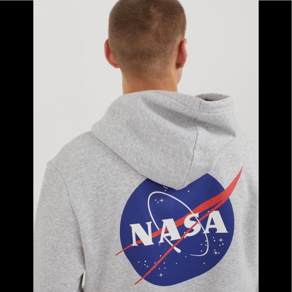 NASA Grey Hoodie - Picture 3 of 10